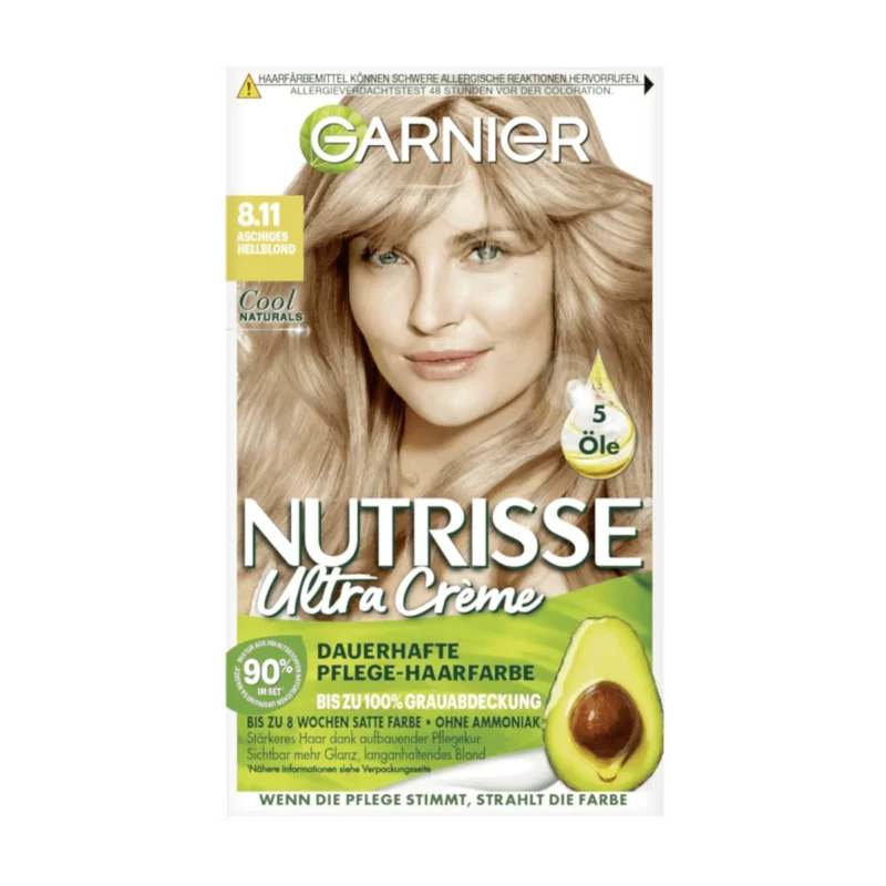 Nutrisse Ultra Creme Haarfarbe 8.11 Aschiges Hellblond