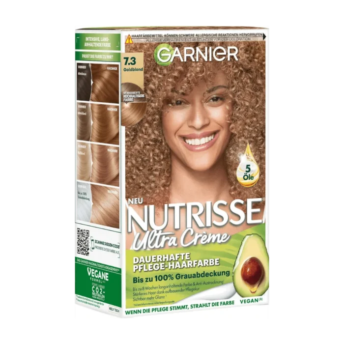 Garnier Nutrisse Ultra Creme Haarfarbe 7.3 Goldblond