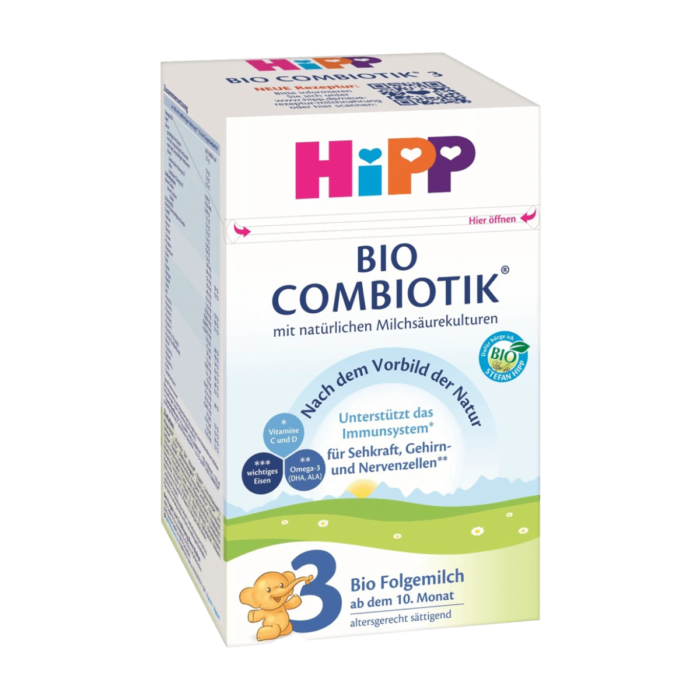 HiPP Bio Combiotik 3 Folgemilch – Nährstoffreiche Babymilch ab dem 10. Monat