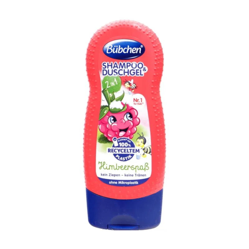 Bübchen Shampoo & Duschgel 2 in 1 Himbeerspaß, 230 ml