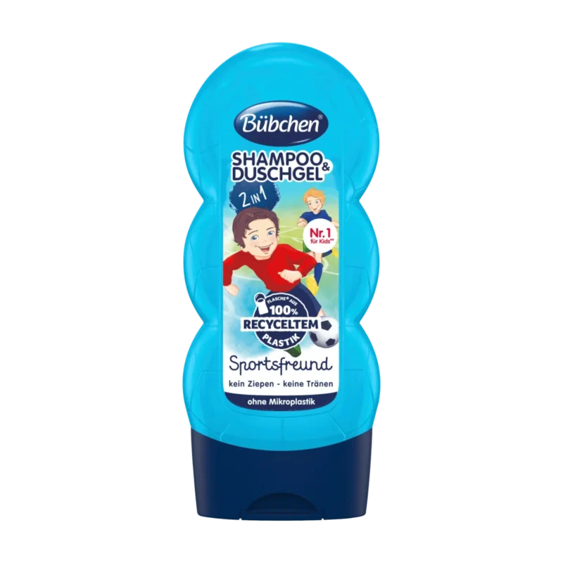 Bübchen Shampoo & Duschgel 2in1 Kids Sportsfreund, 230 ml