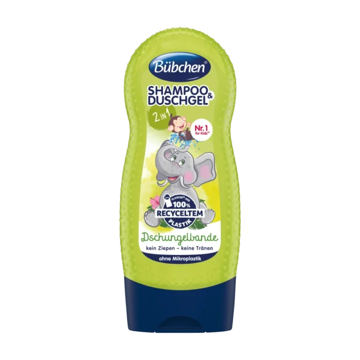 Bübchen Shampoo & Duschgel Dschungelbande, 230 ml