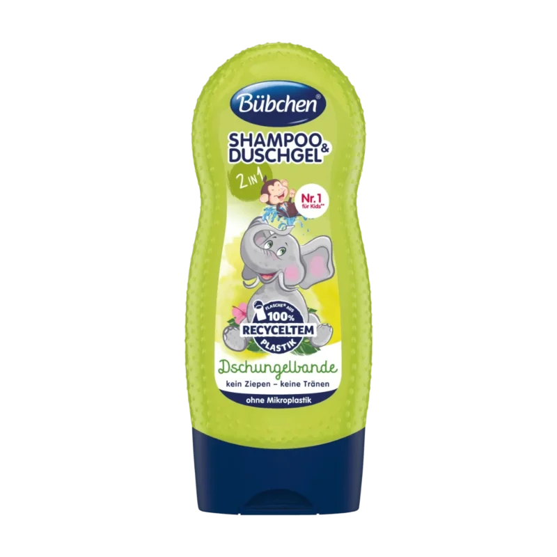 Bübchen Shampoo & Duschgel Dschungelbande, 230 ml