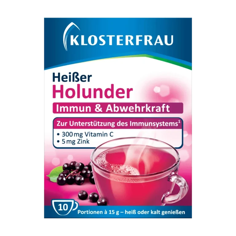 Klosterfrau Heißer Holunder Heißgetränk Beutel 10 Stück, 150 g