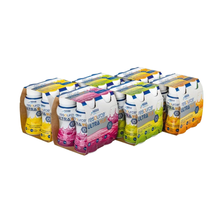 Nestlé Resource ULTRA fruit Mischkarton, 6x4x200 ml