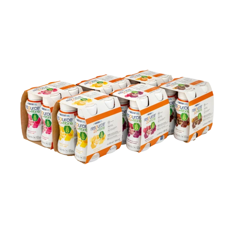 Nestlé Resource 2.0 + Fibre Mischkarton, 6×4×200 ml