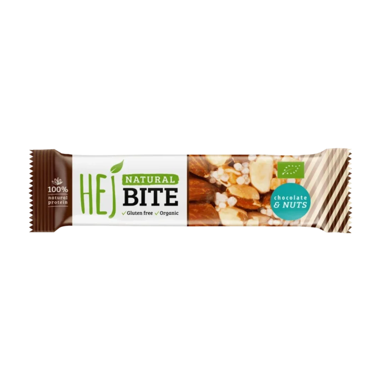 HEJ Natural Bite Nussriegel Chocolate & Nuts, 40 g
