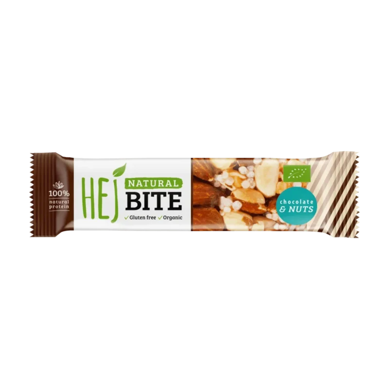 HEJ Natural Bite Nussriegel Chocolate & Nuts, 40 g