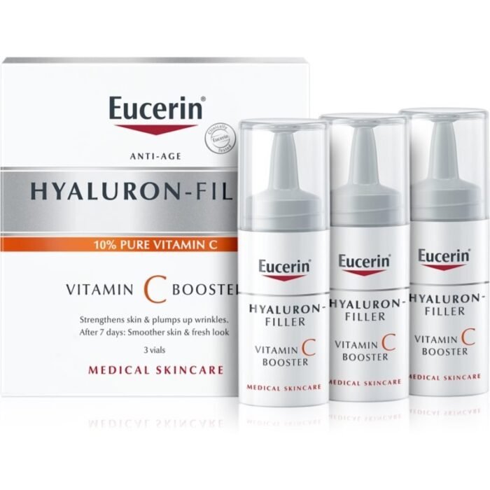 Eucerin Hyaluron-Filler Vitamin C Booster Anti-Aging Serum - Pack of 3